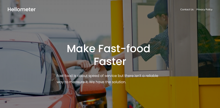 Hellometer - AI-Based Insights to Improve Service Speed of Fast Food Restaurants