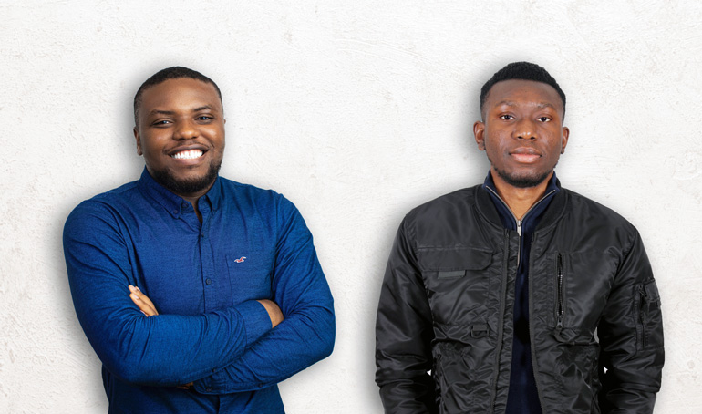 Bashir Aminu and John Anisere, founders of Payourse